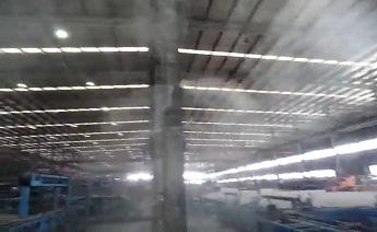電子廠(chǎng)房加濕系統(tǒng)液晶面板老化房加濕噴霧效果